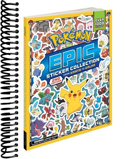 Pokémon Epic Sticker Collection 2nd Edition: From Kanto to Galar