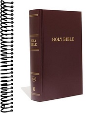 KJV, Pew Bible, Large Print, Hardcover, Burgundy, Red Letter, Comfort Print: Holy Bible, King James Version (Large type / large print)