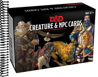 Dungeons & Dragons Spellbook Cards: Creature & NPC Cards (D&D Accessory)