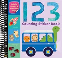 123 Counting Sticker Book