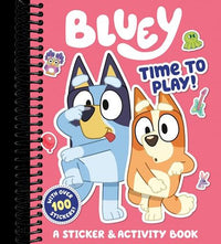 Bluey: Time to Play! : A Sticker & Activity Book