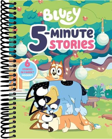 Bluey 5-Minute Stories: 6 Stories in 1 Book? Hooray!