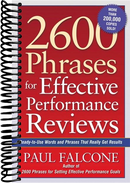 2600 Phrases for Effective Performance Reviews: Ready-to-Use Words and Phrases That Really Get Results