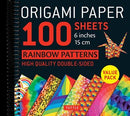 Origami Paper 100 Sheets Rainbow Patterns 6 (15 cm) : Tuttle Origami Paper: Double-Sided Origami Sheets Printed with 8 Different Patterns (Instructions for 7 Projects Included)