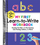 My First Learn-to-Write Workbook: Practice for Kids with Pen Control, Line Tracing, Letters, and More!