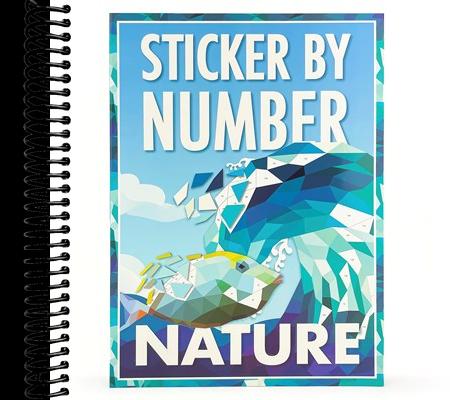 Sticker by Number Nature: Sticker by Number