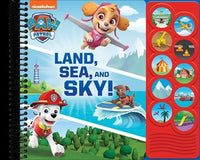 Nickelodeon PAW Patrol: Land, Sea, and Sky! Sound Book