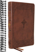 NABRE, New American Bible, Revised Edition, Catholic Bible, Large Print Edition, Leathersoft, Brown, Comfort Print: Holy Bible (Large type / large print)