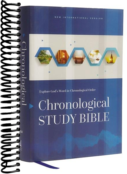 NIV, Chronological Study Bible, Hardcover, Comfort Print: Holy Bible, New International Version