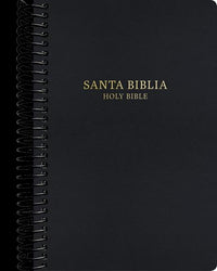 RVR 1960/KJV Biblia Bilingüe Letra Grande, negro imitación piel