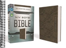 NIV, Boys' Bible, Leathersoft, Brown Camo, Comfort Print