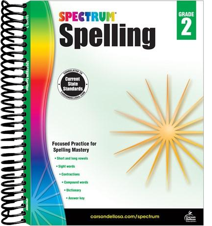 Spectrum Spelling, Grade 2