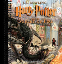 Harry Potter and the Goblet of Fire: The Illustrated Edition (Harry Potter, Book 4)  (Illustrated)