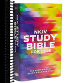 NKJV, Study Bible for Kids, Softcover, Multicolor: The Premier NKJV Study Bible for Kids