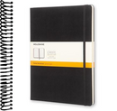 Moleskine Classic Notebook, Extra Large, Ruled, Black, Hard Cover (7.5 x 10)