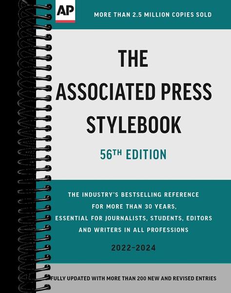 The Associated Press Stylebook: 2022-2024