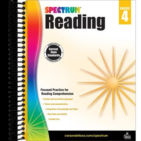 Spectrum Reading Workbook, Grade 4