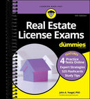 Real Estate License Exams For Dummies with Online Practice Tests  (4th Edition)