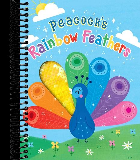 Peacock's Rainbow Feathers