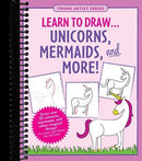 Learn to Draw Unicorns, Mermaids, and More!: Draw over 35 unicorns, mermaids, and other magical things -- it's easy! Just follow the red lines.