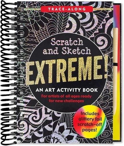 Scratch & Sketch Extreme (Trace-Along): An Art Activity Book for Artists of All Ages Ready for New Challenges