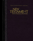 NIV, New Testament with Psalms and Proverbs, Pocket-Sized, Paperback, Black