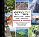 America the Beautiful National Parks Quarters Collector's Map 2010-2021: Including the District of Columbia and the U.S. Territories