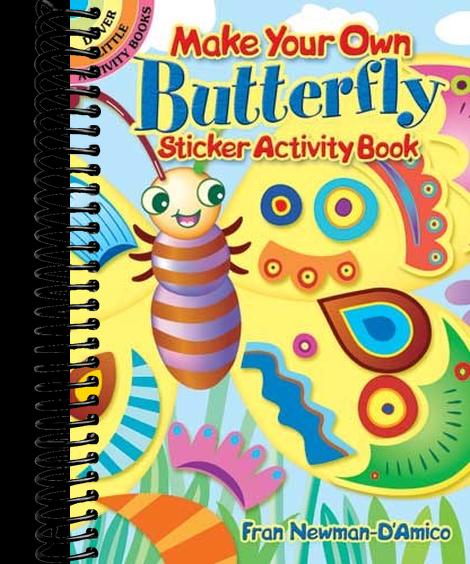 Make Your Own Butterfly Sticker Activity Book