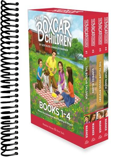The Boxcar Children Mysteries Boxed Set 1-4: The Boxcar Children; Surprise Island; The Yellow House; Mystery Ranch
