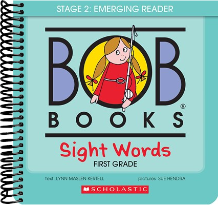 Bob Books - Sight Words First Grade Box Set | Phonics, Ages 4 and up, First Grade, Flashcards (Stage 2: Emerging Reader)