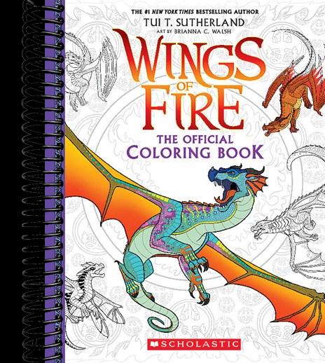 Official Wings of Fire Coloring Book