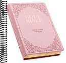 KJV Bible Giant Print Full Size Pink