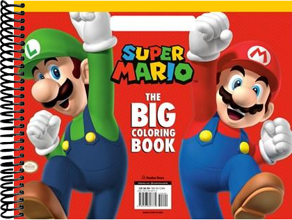 Super Mario: The Big Coloring Book (Nintendo®)