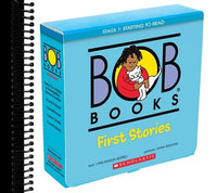 Bob Books - First Stories Box Set | Phonics, Ages 4 and up, Kindergarten (Stage 1: Starting to Read)
