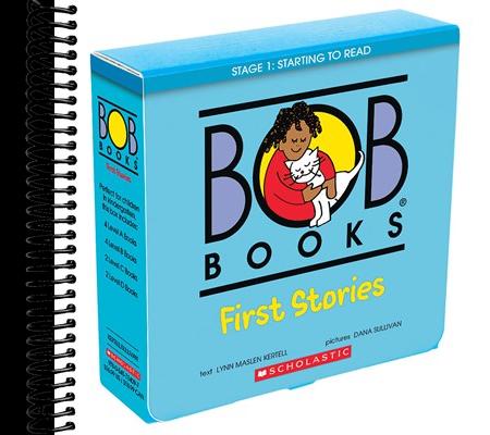 Bob Books - First Stories Box Set | Phonics, Ages 4 and up, Kindergarten (Stage 1: Starting to Read)