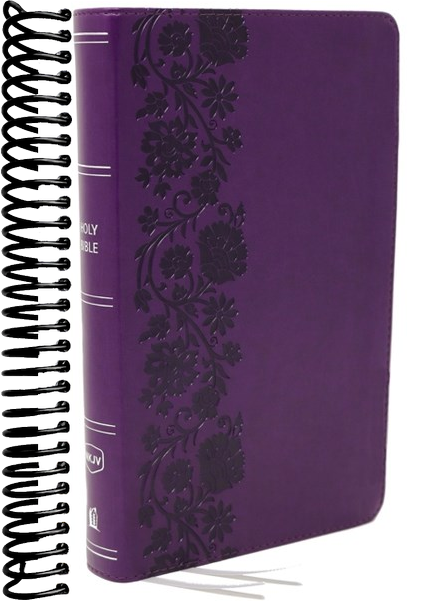 NKJV, End-of-Verse Reference Bible, Personal Size Large Print, Leathersoft, Purple, Red Letter, Comfort Print: Holy Bible, New King James Version (Large type / large print)