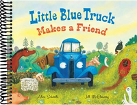Little Blue Truck Makes a Friend: A Friendship Book for Kids