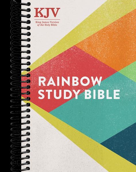 KJV Rainbow Study Bible, Hardcover: King James Version of the Holy Bible