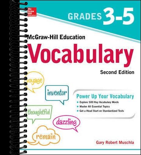 McGraw-Hill Education Vocabulary Grades 3-5, Second Edition  (2nd Edition)
