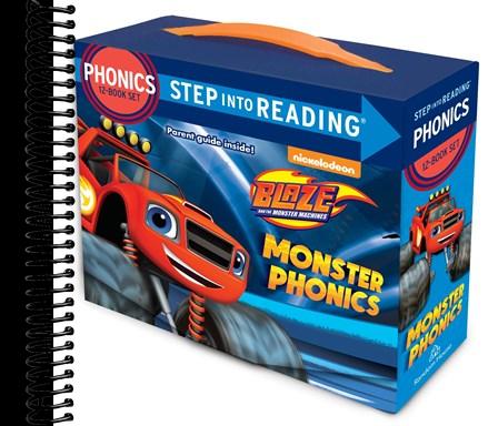 Monster Phonics (Blaze and the Monster Machines): 12 Step into Reading Books