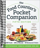 The Food Counter’s Pocket Companion, Fifth Edition: Calories, Carbohydrates, Protein, Fats, Fiber, Sugar, Sodium, Iron, Calcium, Potassium, and Vitamin D—with 30 Restaurant Chains (5th Edition)