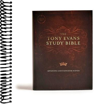 CSB Tony Evans Study Bible, Hardcover: Advancing God’s Kingdom Agenda