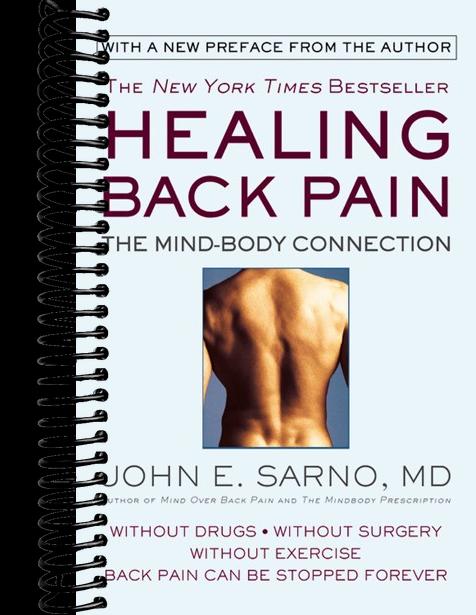 Healing Back Pain: The Mind-Body Connection