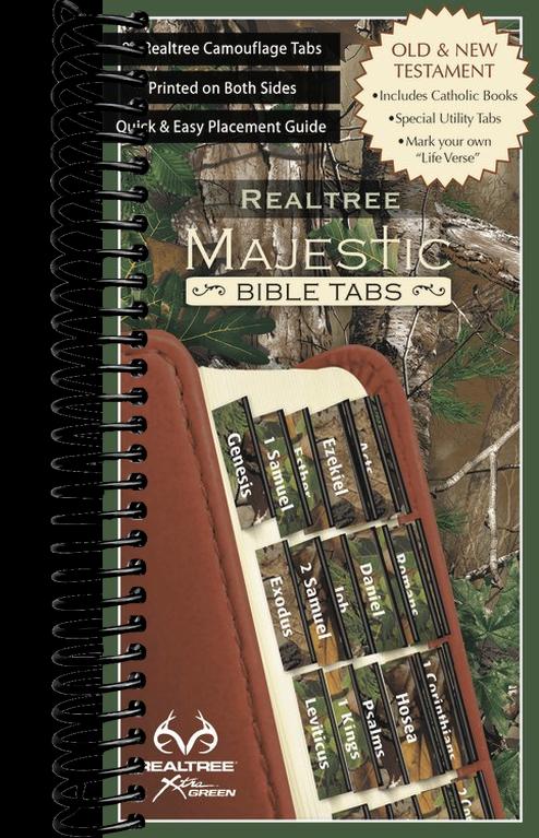 REALTREE™ MAJESTIC BIBLE TABS - CAMO VERSION: Bible Tabs