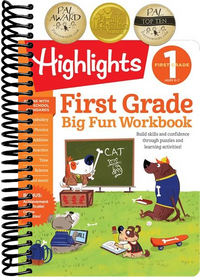 First Grade Big Fun Workbook: Build skills and confidence through puzzles and early learning activities!