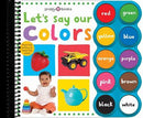 Simple First Words Let's Say Our Colors