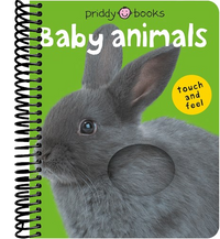 Bright Baby Touch & Feel Baby Animals: with Book and Puzzle Pieces
