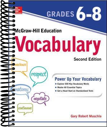 McGraw-Hill Education Vocabulary Grades 6-8, Second Edition  (2nd Edition)
