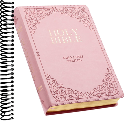 KJV Bible Giant Print Full Size Pink