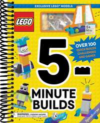 LEGO(r) Books. 5-Minute Builds: 100+ Quick Model Build Ideas, Basic Brick Kit, and Awesome Activities to Inspire Imagination and Creativity!